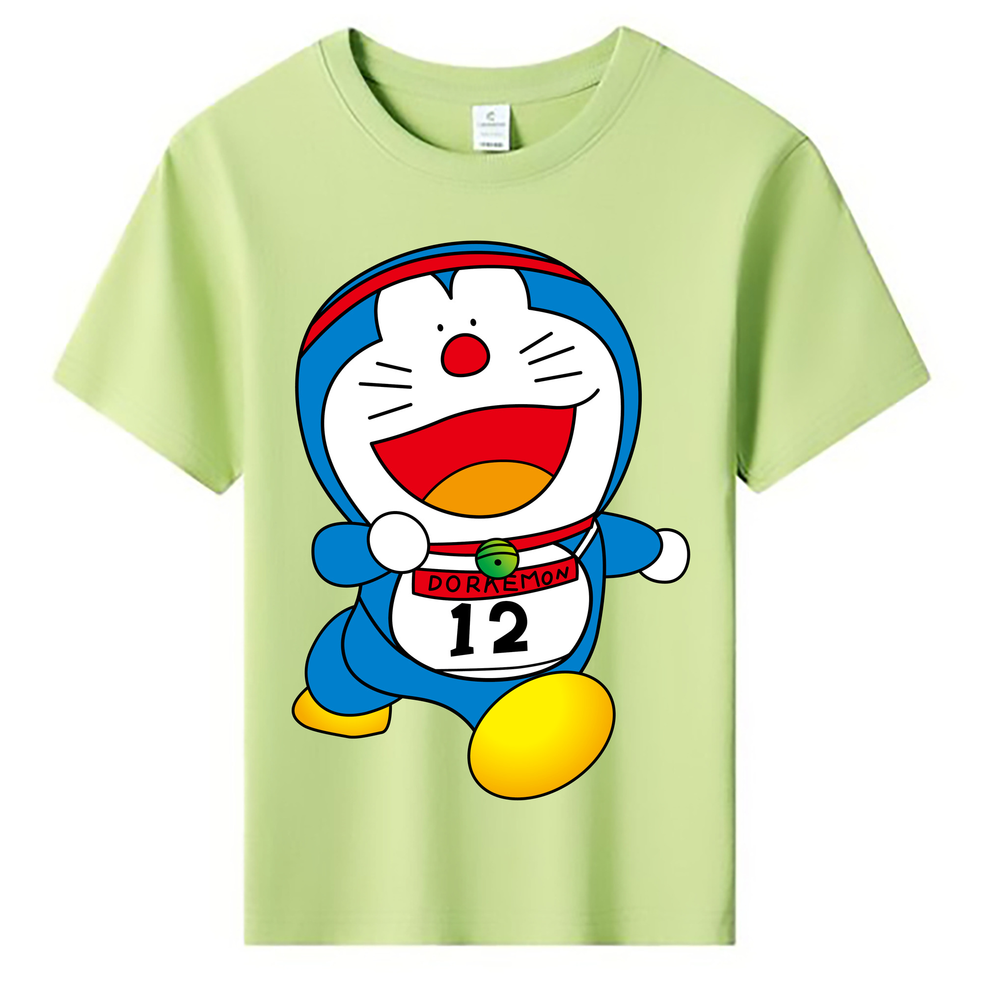 （画像用） ドラえもん Doraemon 綿100％キッズTシャツ（フロントプリント）